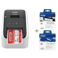 CCTech +2349159400000 Best Price Brother Label MFP Printers Copiers Original Toner Cartridges Dealer in Nigeria - Brother QL-800 High-speed Professional Labeller Printer