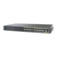 Cisco Catalyst Switch 2960 24-Port 10/100 PoE + 2 T/SFP LAN Lite WS-C2960+24PC-S