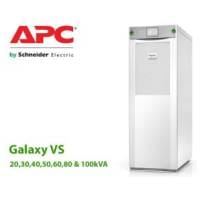 APC Schneider Galaxy VS UPS 40kW 400V for up to 4 internal 9Ah smart modular battery strings Start-up 5x8 GVSUPS40K0B4HS